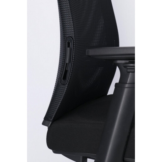 Scaun birou negru Killian 63x64x122/131.5 cm