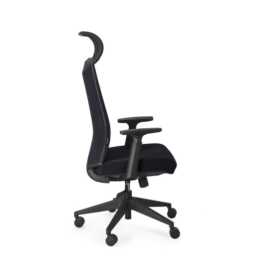 Scaun birou negru Killian 63x64x122/131.5 cm