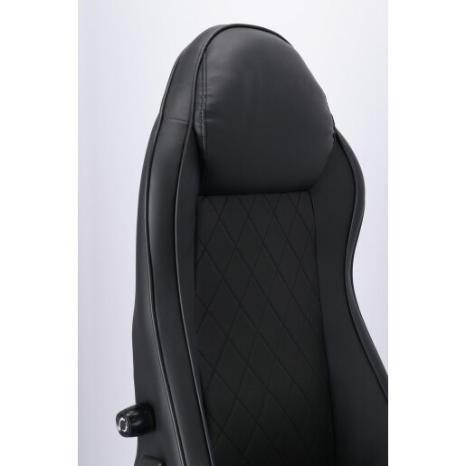 Scaun birou negru Tyson 65x71x127/136.5 cm