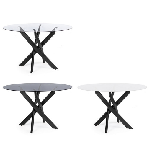 Picior masa otel negru George 56x56x73.5h