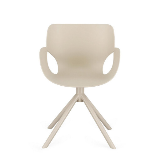 Scaun plastic otel bej Lennon 57x60x82.5h