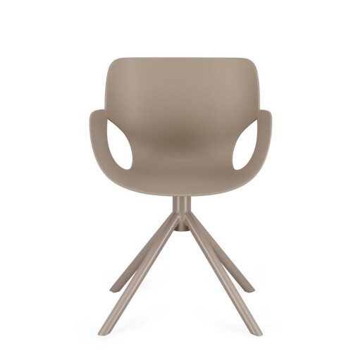 Scaun plastic otel gri Lennon 57x60x82.5h