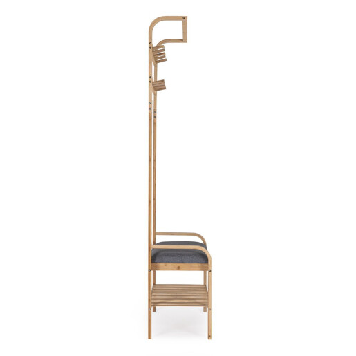 Cuier hol cu bancuta Phillp 73x34x171 cm