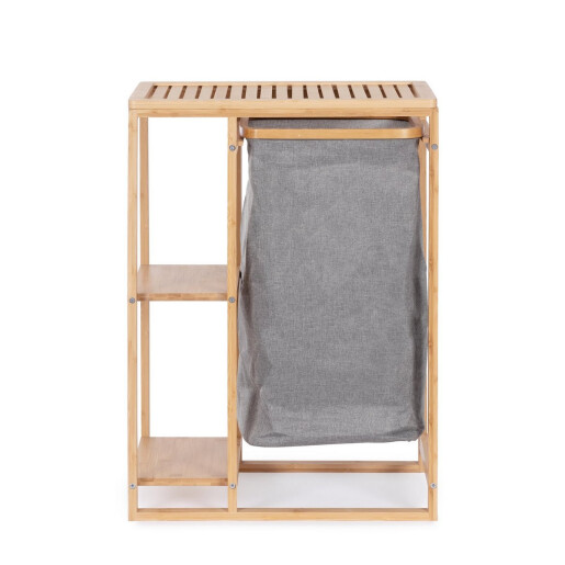 Cos rufe textil bambus Phillip 49.5x30x70 cm