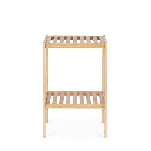 Raft bambus natur Cayden 33x33x50 cm