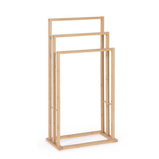 Suport prosoape bambus natur Cayden 42x24x81.5 cm