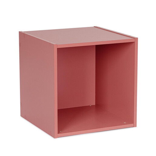 Raft lemn mdf roz 35x35x35 cm