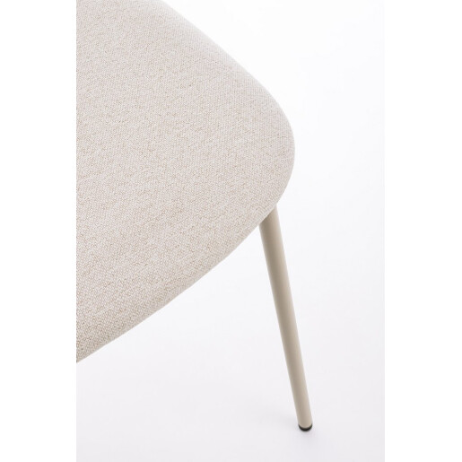 Set 4 scaune taupe Inka 45x49x78h