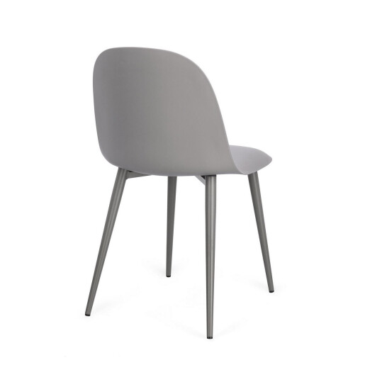 Set 4 scaune gri Ella 45x51.5x80.5h
