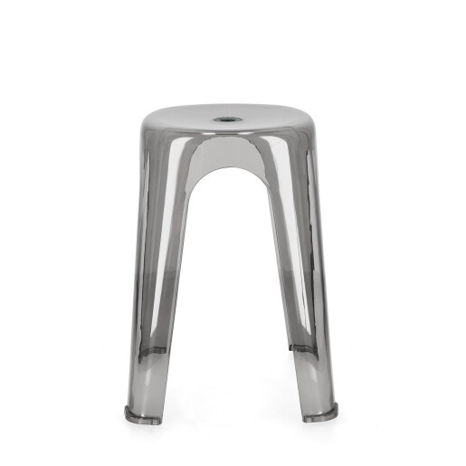 Set 6 tabureti polietilena gri Sonny 34.5x34.5x46.5 cm