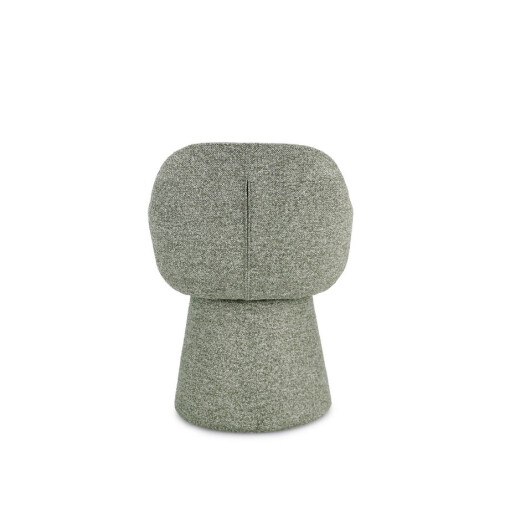 Fotoliu rotativ textil buclat verde Antara 58x60.5x81.5h