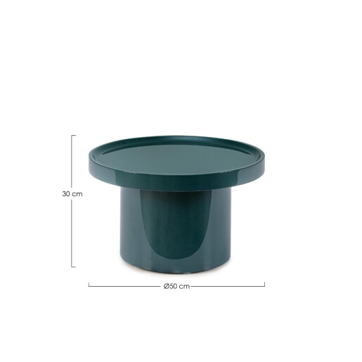 Masuta cafea mdf albastru deep Otilia 50x50x30h