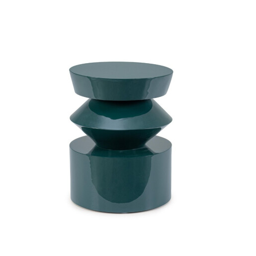 Masuta cafea mdf albastru deep Otilia 39.5x39.5x50h