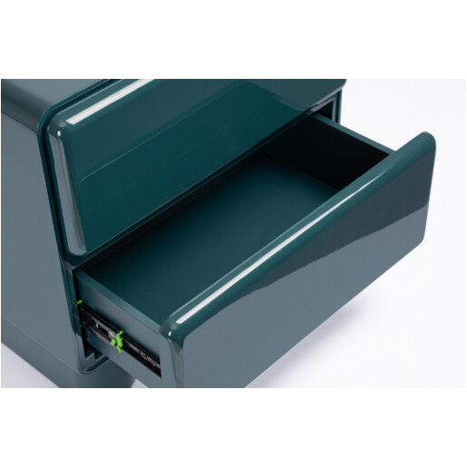 Noptiera mdf albastru deep Otilia 56.5x42.5x56.5h