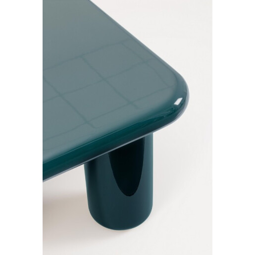 Masuta cafea mdf albastru deep Otilia 80x80x41h