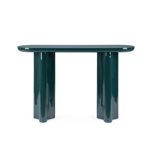 Consola mdf albastru deep Otilia 120x35x80h