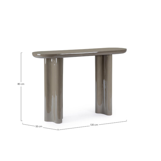 Consola mdf herb Otilia 120x35x80h