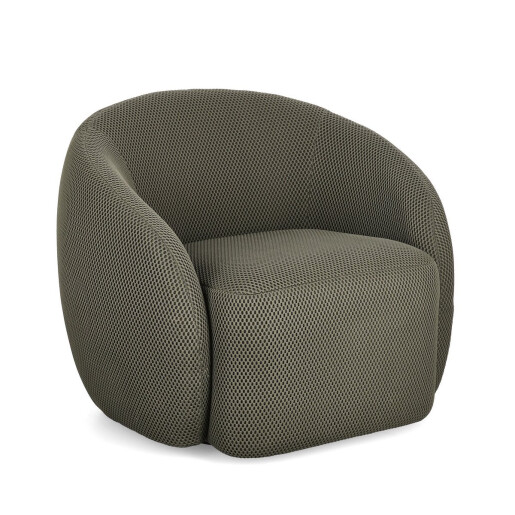 Fotoliu textil verde inchis Onerva 87x86x67 cm