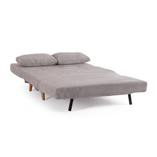 Canapea extensibila otel textil taupe Walker 120x83x88 cm