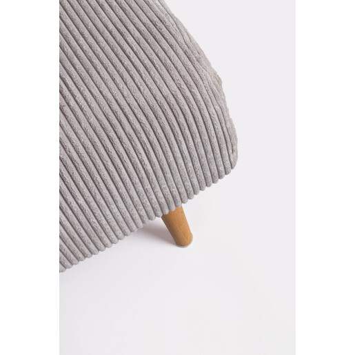 Canapea extensibila otel textil taupe Walker 120x83x88 cm