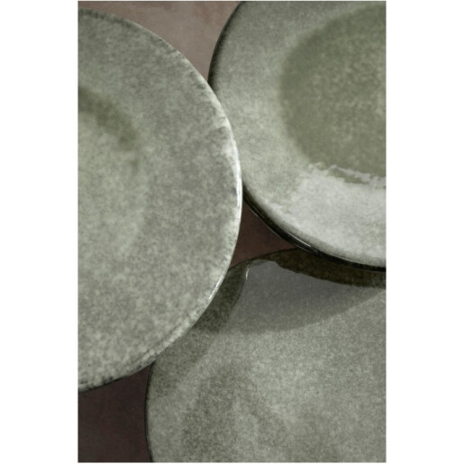 Masuta cafea ceramica verde Baraki Ø40,5x35,5h