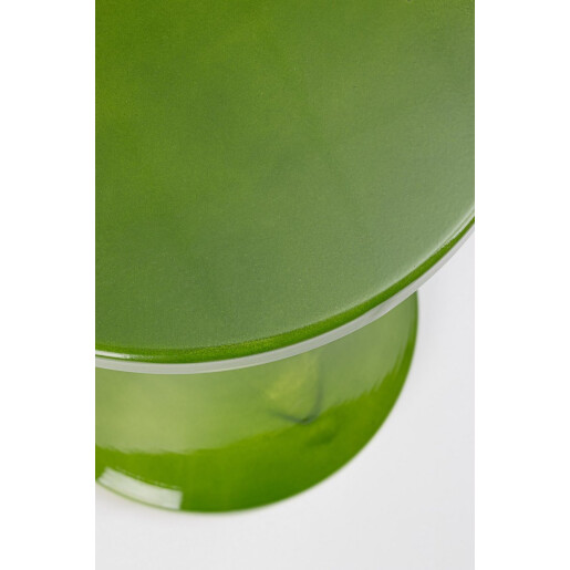 Masuta cafea otel verde Hedym Ø30x45h