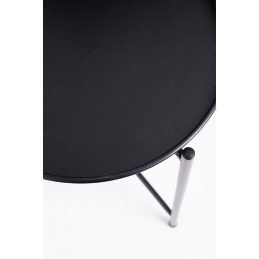 Suport ghivece flori otel negru Henley 47,5x42,5x60h