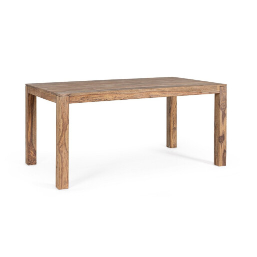 Masa lemn masiv maro Nartan 160x90x76h