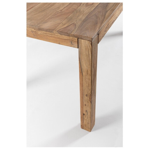 Masa lemn masiv maro Nartan 160x90x76h