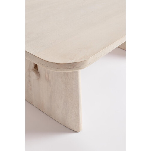 Masuta lemn mango natur Elisheva 110x60x50 cm