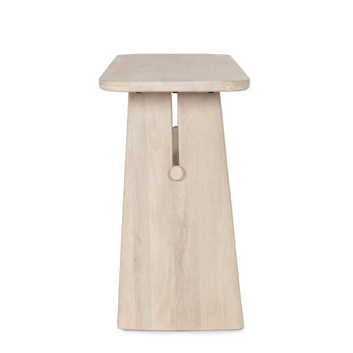 Consola lemn mango natur Elisheva 135x45x78 cm
