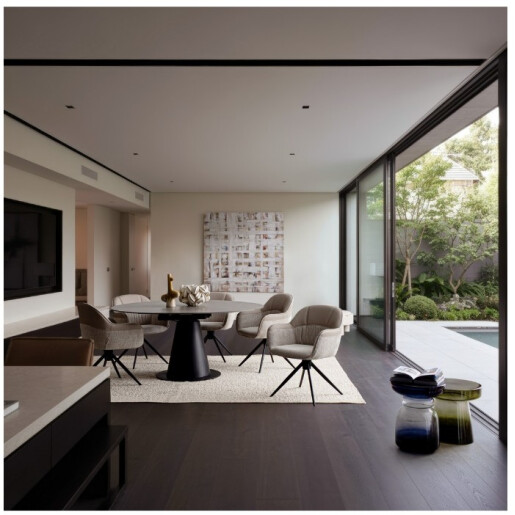 Masuta cafea sticla verde Fazal Ø40x37h