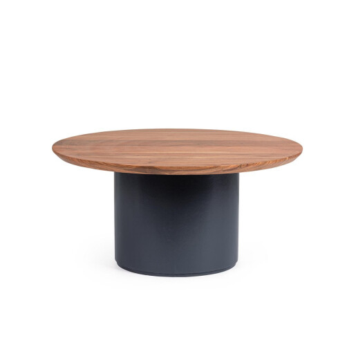Masuta lemn mdf albastru maro Ojas 70x33 cm