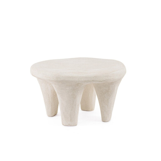 Masuta cafea polirasina nisipiu Albin 66x60x37h