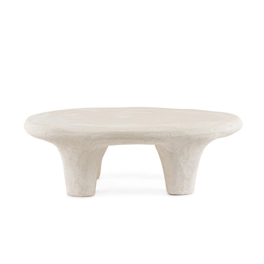 Masuta cafea polirasina nisipiu Albin 102x62x32h