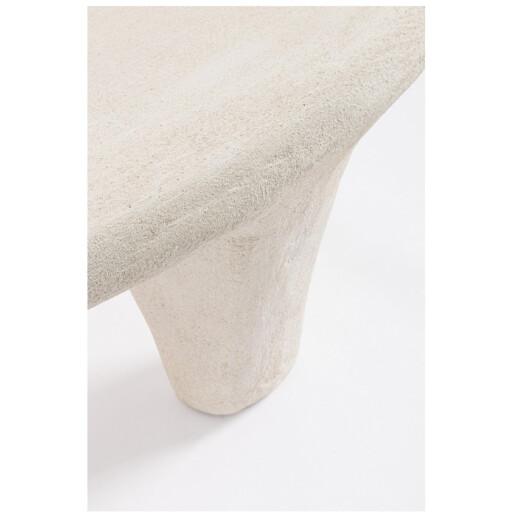 Masuta cafea polirasina nisipiu Albin 102x62x32h