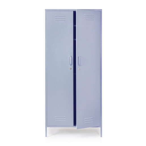 Dulap otel albastru Cambridge 80x50x185 cm