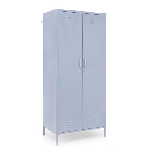 Dulap otel albastru Cambridge 80x50x185 cm