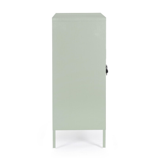 Comoda otel verde Cambridge 80x40x101.5 cm