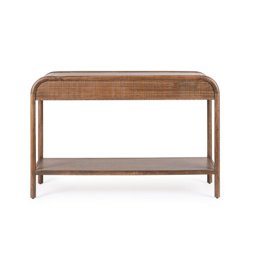 Consola lemn mango maro Sanat 120x40x80 cm