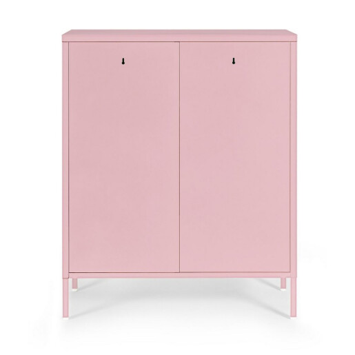 Comoda otel roz Cambridge 80x40x101,5h