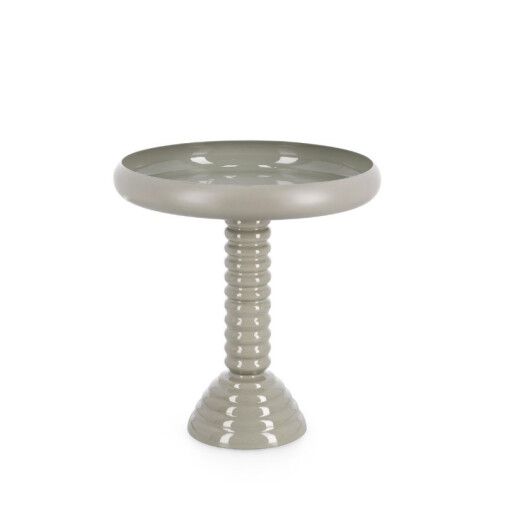 Masuta cafea otel gri fog Angada Ø44x48h