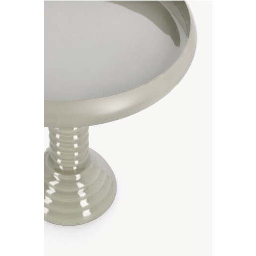 Masuta cafea otel gri fog Angada Ø44x48h