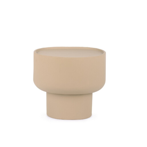 Masuta cafea otel bej Alligator 43x32x40h