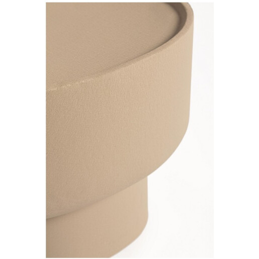 Masuta cafea otel bej Alligator 43x32x40h