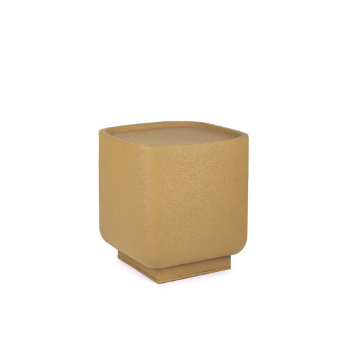 Masuta cafea otel ocru Alligator 37x37x40h