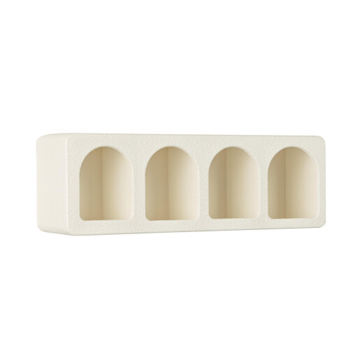 Etajera mdf alb Creamy 60x15x20h