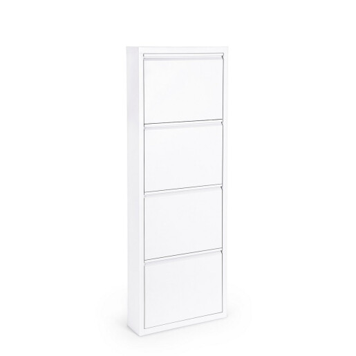 Pantofar otel alb Eyvin 50x15x139.3 cm