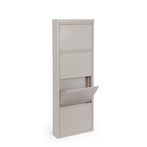 Pantofar otel taupe Eyvin 50x15x139.3 cm