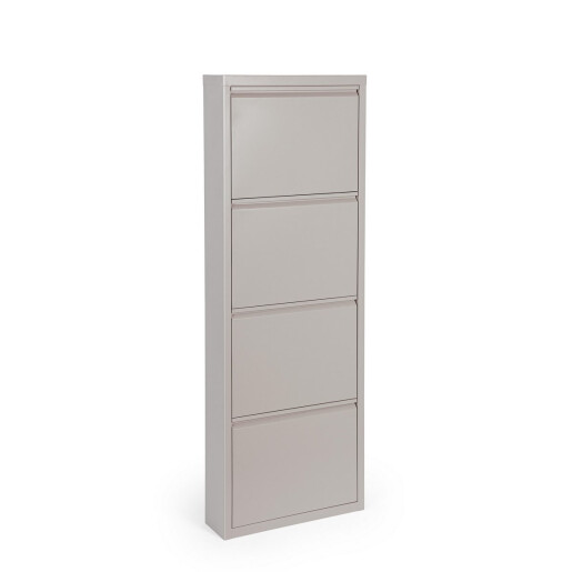 Pantofar otel taupe Eyvin 50x15x139.3 cm